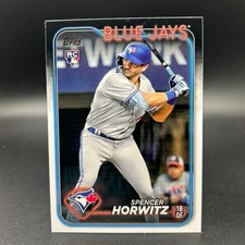 2024 Topps Series 1 #172 SPENCER HORWITZ (RC) - Rookie Card Toronto Blue Jays