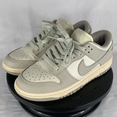 Women s Size 8 Nike Dunk Low Sail Light Bone DD1503-107 Gray White Sneakers
