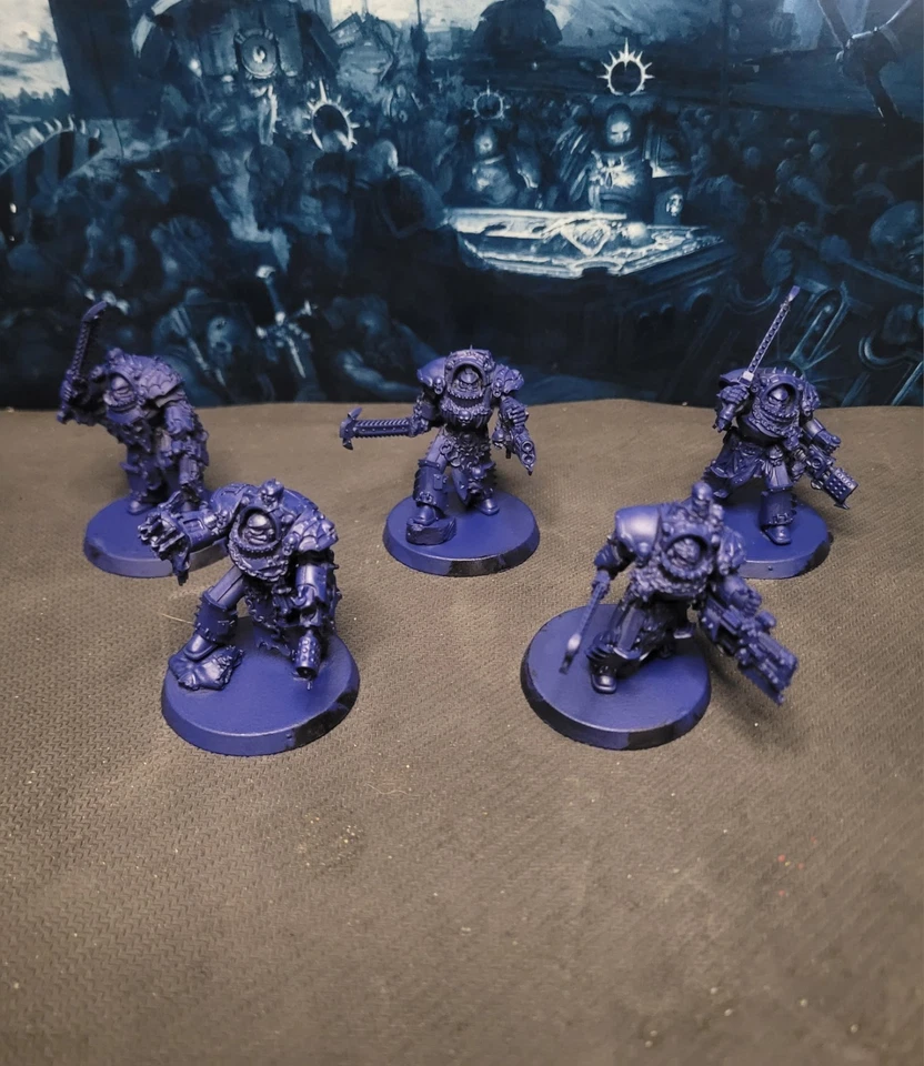 Lote de 30K Señores de la Noche Herejía Horus Usado. Contekar, Leviatán y Pretor. Foto 3 de 4