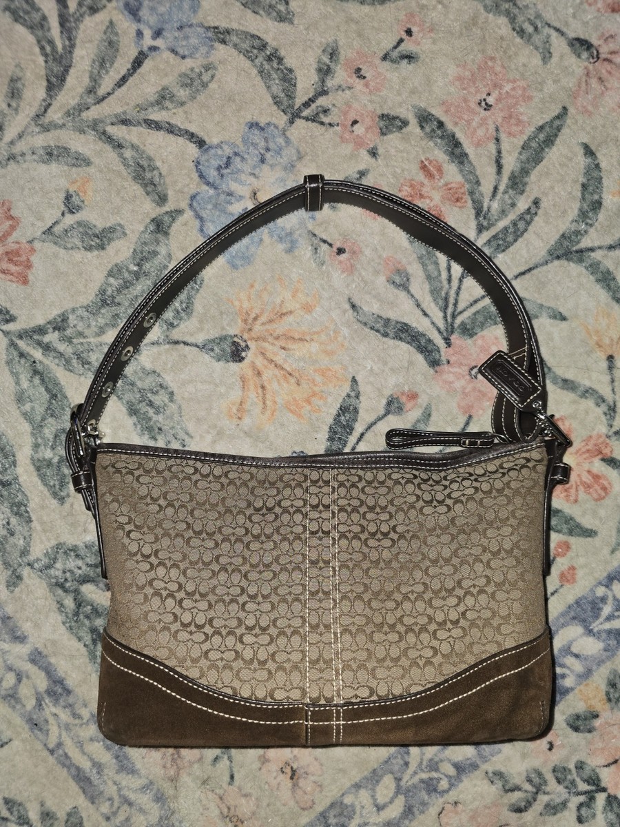 Coach Hampton Soho Suede Shoulder Bag