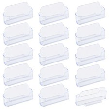 Clear Acrylic Business Card Holder Desk Organizer Office Holder for Desk with