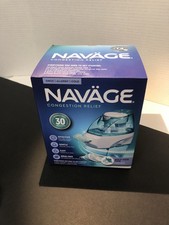 NEW Navage Congestion Relief Irrigation System MultiUser Pack with 30 Salt Pods