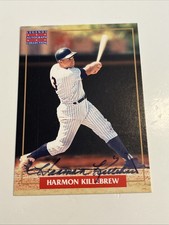 1995 Legends Autograph Collection Harmon Killebrew On Card Auto Minnesota Twins