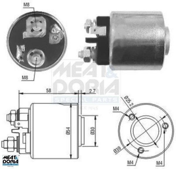 Meat & Doria 46083 Magnetschalter FüR Starter Magnetschalter FüR Starter-image