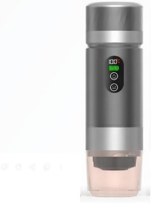 #ad #ad Portable Coffee Maker with Digital Display amp; 20 BAR Pressure Hot amp; Cold Brew $39.99