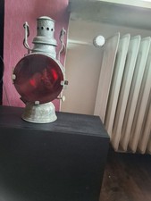 Petroleum Eisenbahn Bahnlampe Signallampe Weichenlaterne Lampe Lichtsignal Elekt