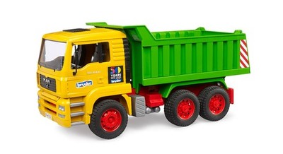 Bruder 01066 MAN TGA Tip Up Truck Bruder 50th Anniversary Limited Edition 1:16