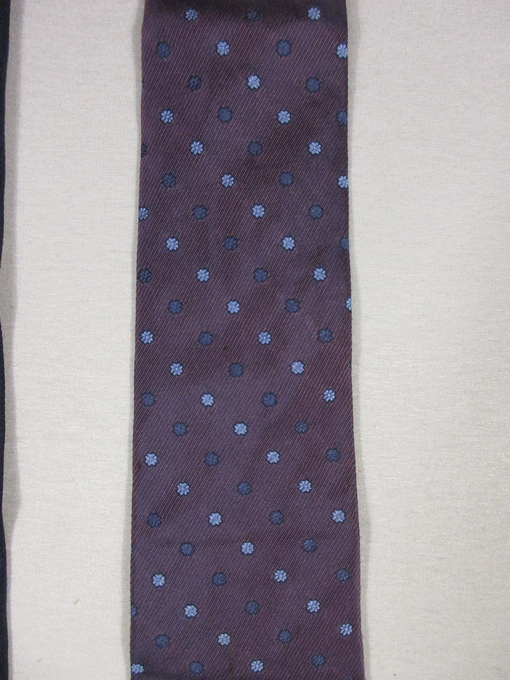 Corbata Tommy Hilfiger 100 % seda estampado de flores pequeñas Foto 2 de 4