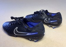 New 240 Retail Nike Tiempo Legend 10 Elite FG Men s 6.5/Women s 8 Black ACC