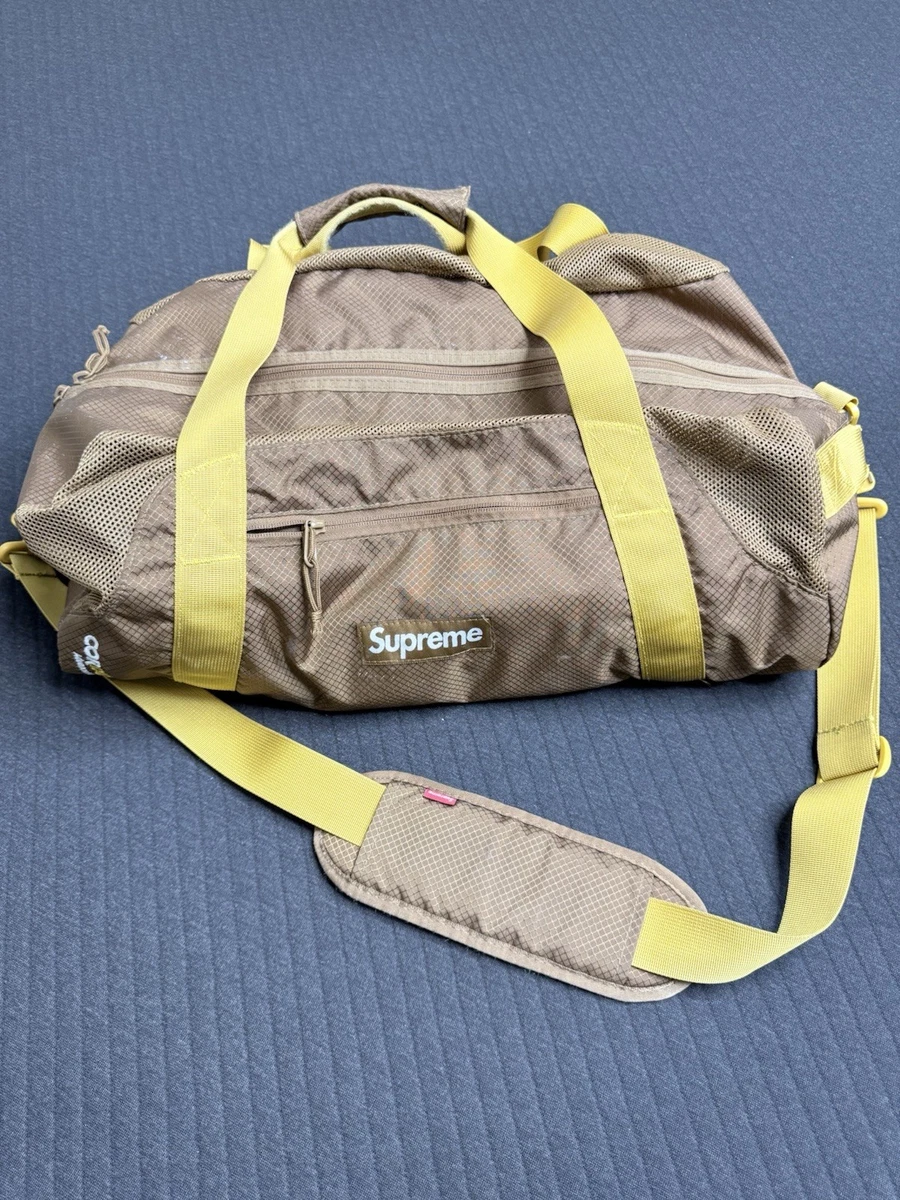 Supreme Brown Duffle Bags for Men for sale | eBay