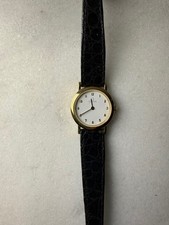 Omega De Ville Watch Ladies Vintage Quartz Gold 9ct Dress Watch 5950097 w Papers