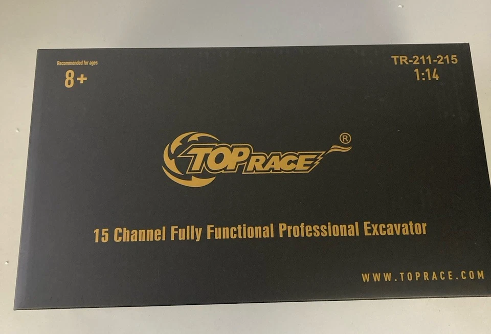 Top Race Remote Control Excavator with Extra Grapple Fork TR211 / TR215 - Image 2 of 4