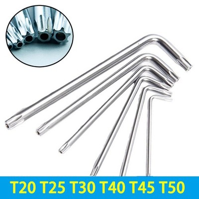 Torx Key Security Anti Tamper Star Key Bit Hollow T20 T25 T30 T40 T45 T50 Wrench