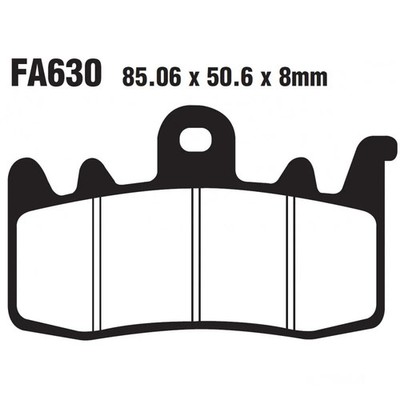 Bremsbelag vorne EBC GPFAX630HH Racing für BMW F 900 900 R SE ABS DTC ESA 2020