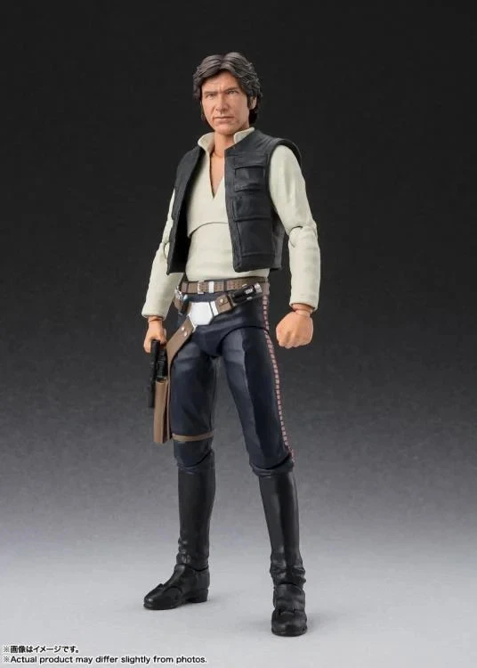 S.H.Figuarts Star Wars Han Solo Action Figure ( New Hope ) - Image 2 of 4
