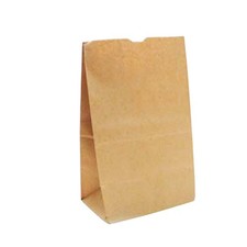 Durobag 80984 8 lb Kraft Grocery Bag