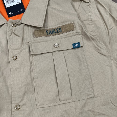 Philadelphia Eagles Nike 2019 Salute to Service Sideline Woven Button Shirt XXL - Bild 5 von 9