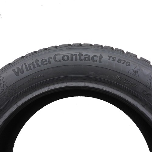 195 55 15 4x CONTINENTAL 195/55 R15 85T TS870 Winterreifen 2022 WIE NEU VOLL - Bild 7 von 7