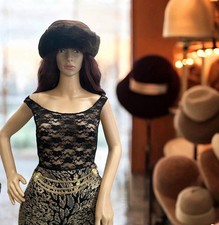 Betmar Women s Faux Fur Cuffed Brown Hat