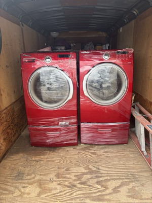 #ad #ad 2024 Electric Washer And Dryer With Bottom Drawers $1000.00