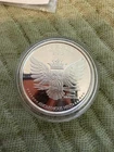 1 OZ MEDUSA PROOF  SILVER MEDALLION .999 FINE