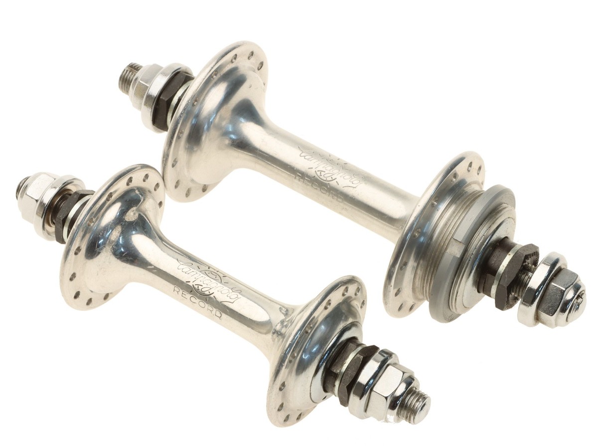 Campagnolo Nuovo Record Pista Track Hubset Low Flange 28h BSC NOS