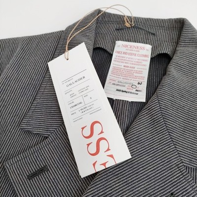 NICENESS new GALLAGHER NN-0801O11 price 88000 jpy tailored jacket 