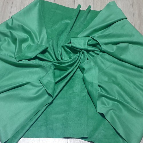 HEAVY JACKET GRADE FAUX SUEDE LEATHER LIKE FABRIC CLOTH CAR UPHOLSTERY SOFA 60"W - Picture 190 of 552