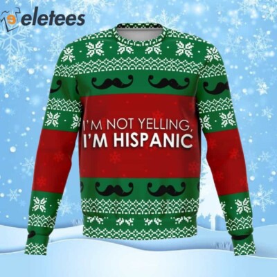 I'm Hispanic Ugly Christmas Sweater M10AJK90