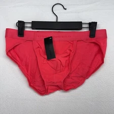 Todd Sanfield Brief underwear men's Medium Natron Neon Pink Defiant Sport NEW