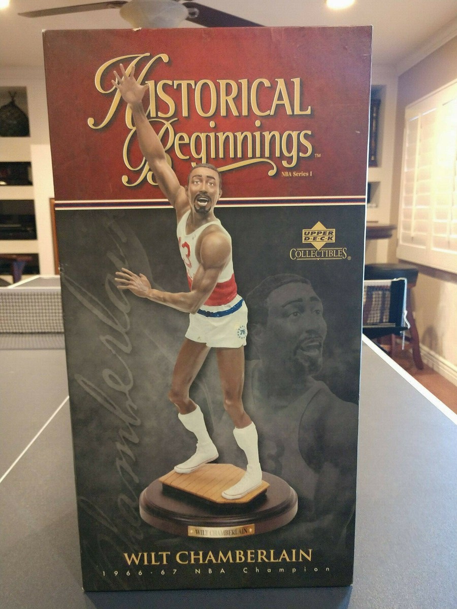 Upper Deck Wilt Chamberlain Figurine Historical Beginnings NBA