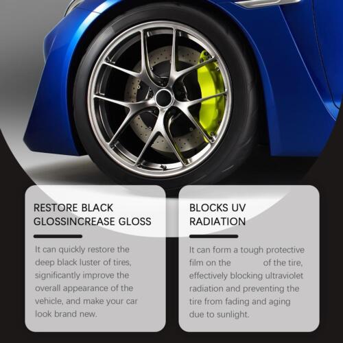 50g Tire Coating Wax Car Tire Retreading And Film Plating Cream Shine Coatin ✨p - Picture 11 of 14
