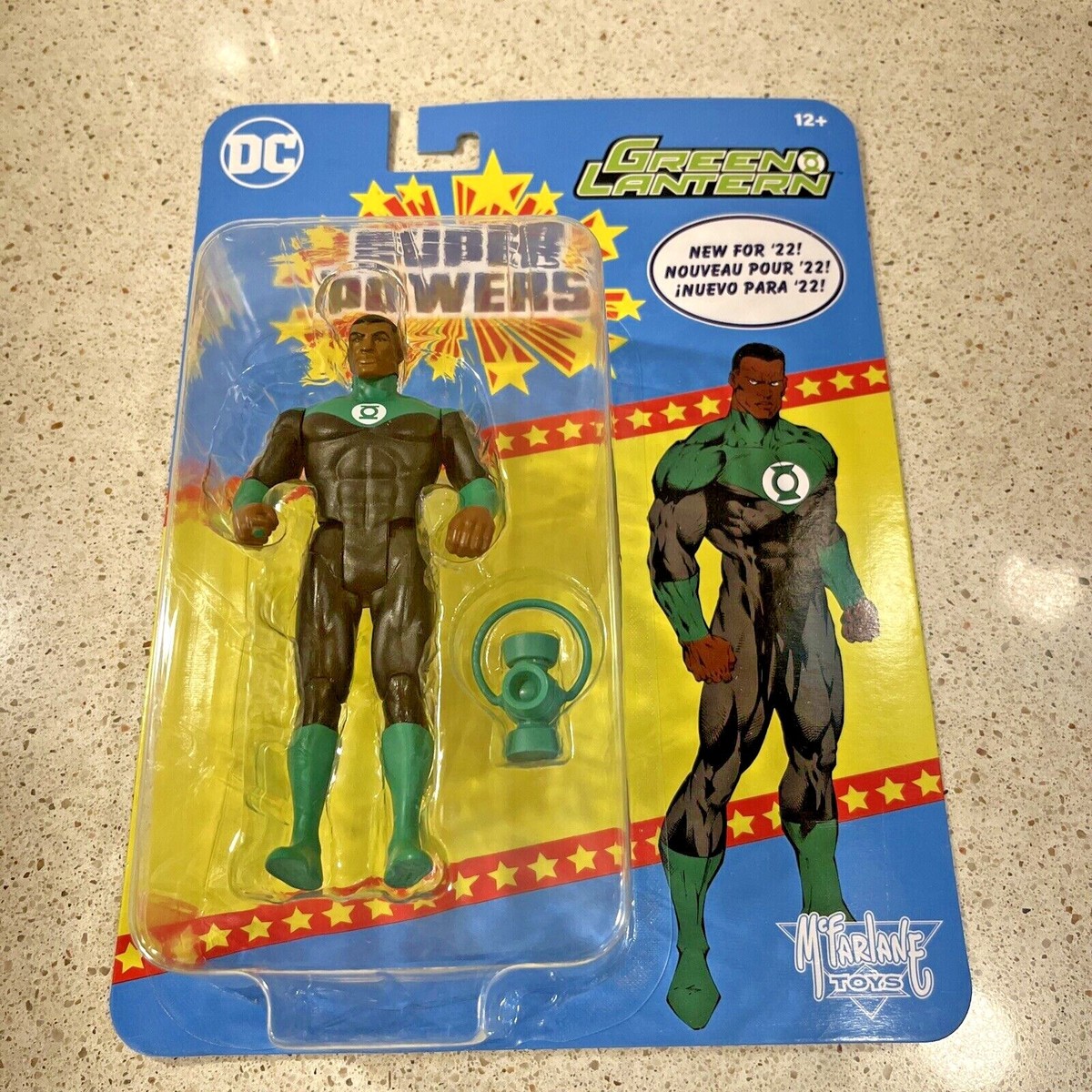 Figurine Green Lantern DC Super Powers McFarlane Toys 2023 - Occasion, Blister Non Ouvert