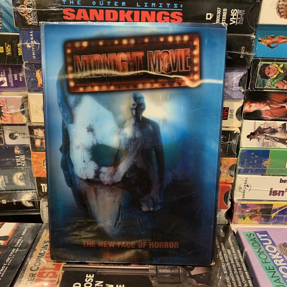 Midnight Movie 2008 DVD Lenticular Slipcase Psycho Slasher