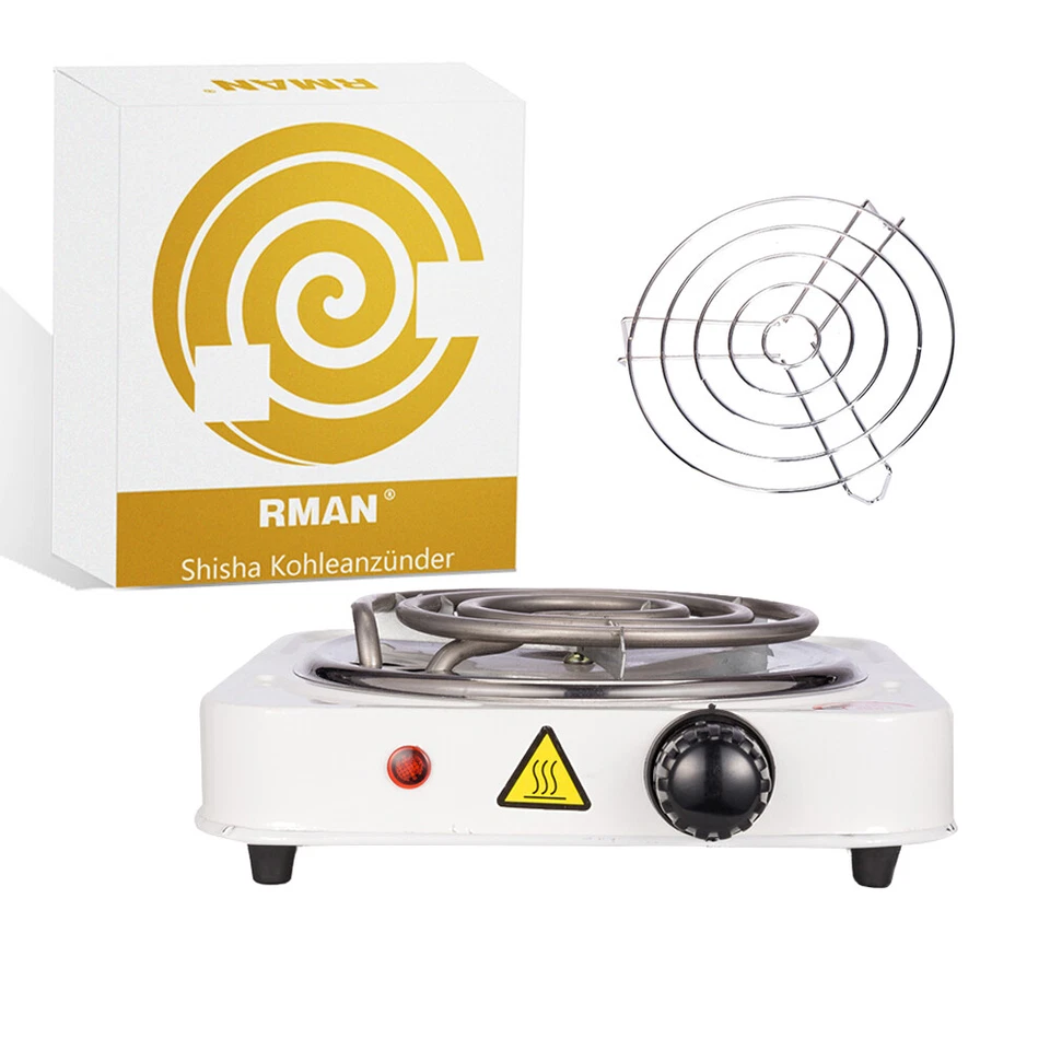 RMAN Shisha Set Wasserpfeifen 55cm 2 Shiazo Dampfsteine Kohleanzünder 1kg Kohle - Bild 4 von 4