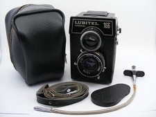 Lubitel 166 Universal film TLR Camera 75mm f4.5 lens 120mm film No 92232004 CLAd