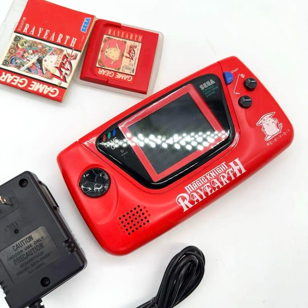 SEGA - SEGA ゲームギア RAY EARTHコラボバージョン SEGA Game Gear Magic Knight Rayearth Limited Edition Console
