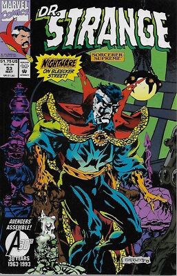 Doctor Strange Sorcerer Supreme No.53 / 1993 Morbius The Living Vampire