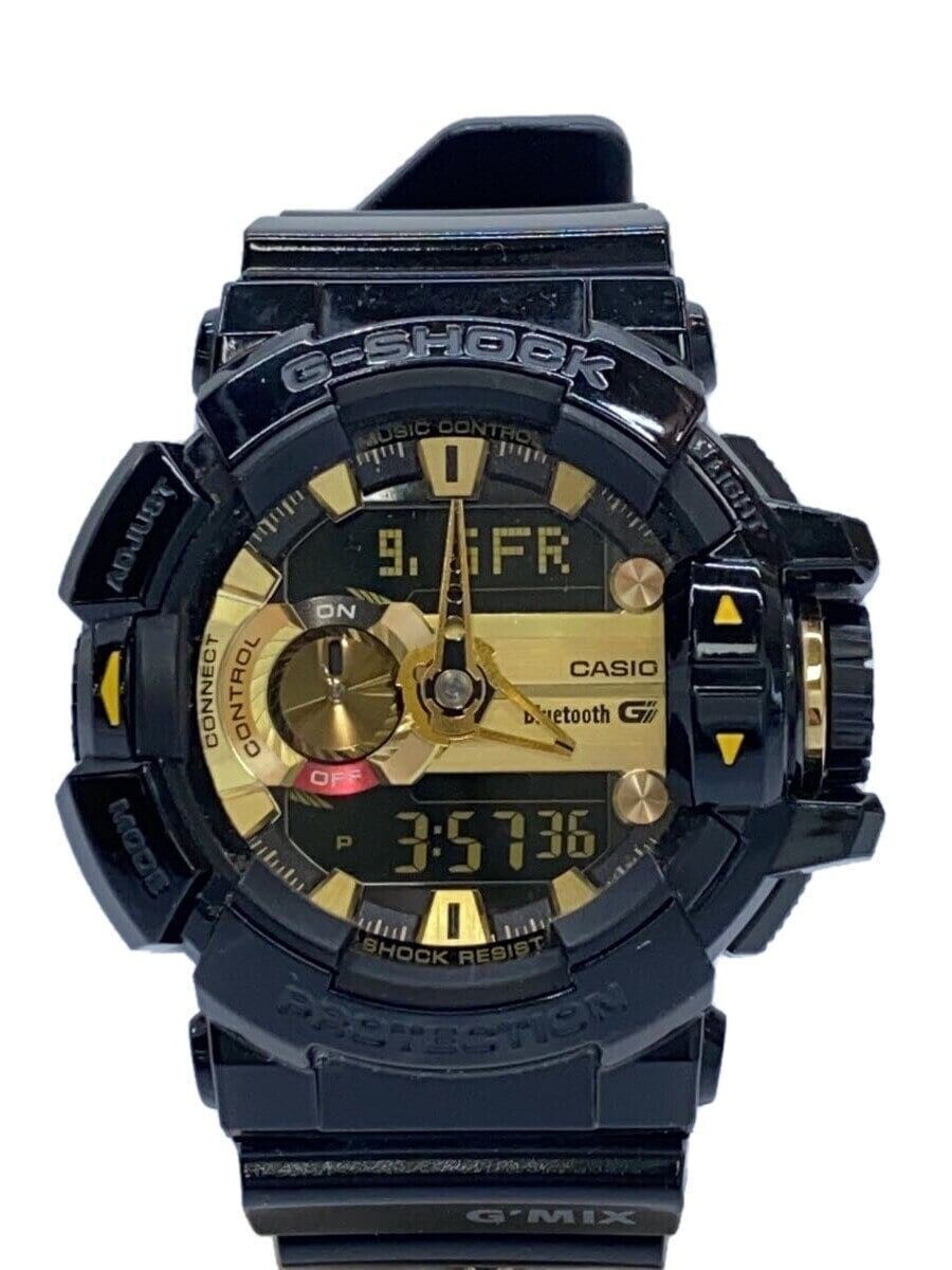 CASIO G-SHOCK GBA-400-1A9JF Black/Gold Resin Quartz Digital CASIO G-SHOCK GBA-400-1A9JF Black/Gold Resin Quartz Digital