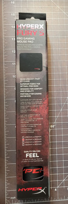 Hyper X Fury S-Pro Gaming Mouse Pad-(360mmx300mm)-Black Hyper X Logo 