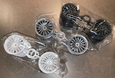 Tamiya 18 Spoke 26mm Touring Car Wheels (x4) - Assorted Color TT01/TT02/TA05/TRF