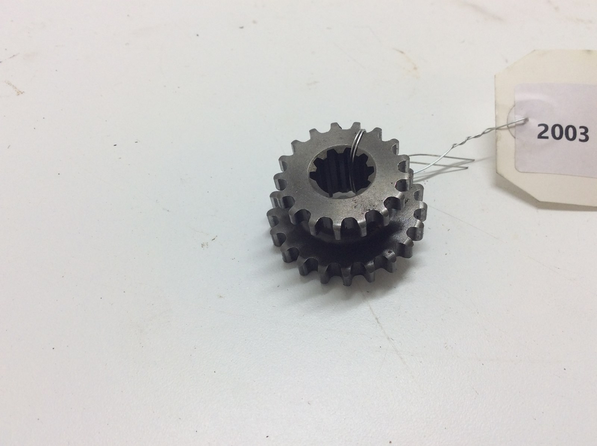 4/8.9 しまい様 Kawasaki 2nd Shaft Sprocket 21T And 17T Prairie 650 700 KFX700