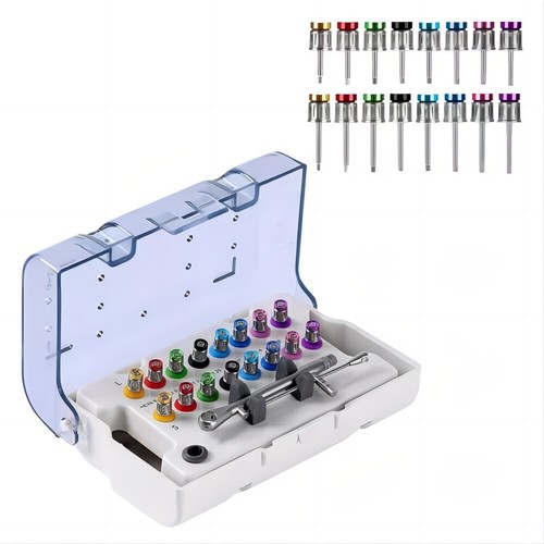 Kit Impianto Dentale Protesi 15-70NCM Chiave Universale Cricchetto Strumenti Riparazione - Foto 1 di 10
