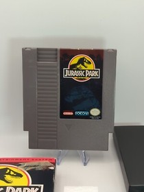 Jurassic Park (NES) Nintendo RARE - CIB