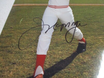 【SALE】MLBジョー・モーガン サイン入り写真 JOE MORGAN SIGNED CINCINNATI REDS VINTAGE 8X10 PHOTO