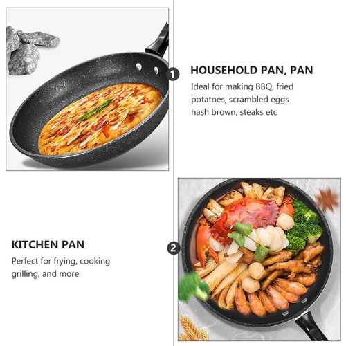 Steak Grill Pan Pancake Pan Nonstick Pizza Frying Pan Pancakes Frying Pan - Picture 3 of 12