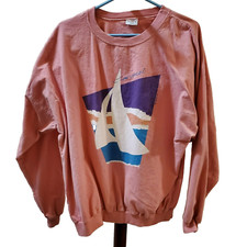 Vintage 80s Crazy Shirts CARMEL Made in USA 100% Cotton Unisex Large