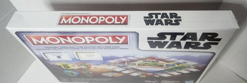 New Hasbro Monopoly Star Wars Child Edition Board Game The Mandalorian Disney - Picture 3 of 3