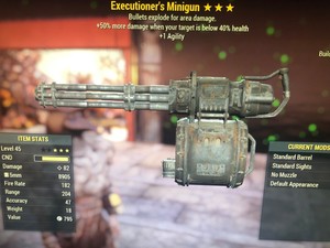 explosive minigun agility