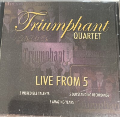 その他 Triumphant Quartet Live From 5 Triumphant Quartet | Live From 5 | Southern Gospel CD